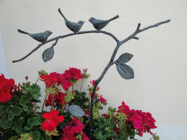 Vögel auf Zweig Bronze - Stein & Design Schwarzenbacher